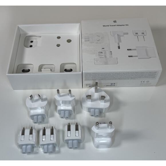 World Travel Adapter Kit, White, OS, 81-20 - Picture 1 of 8